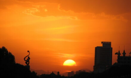 Photo: 夕阳, by hongliang ren
