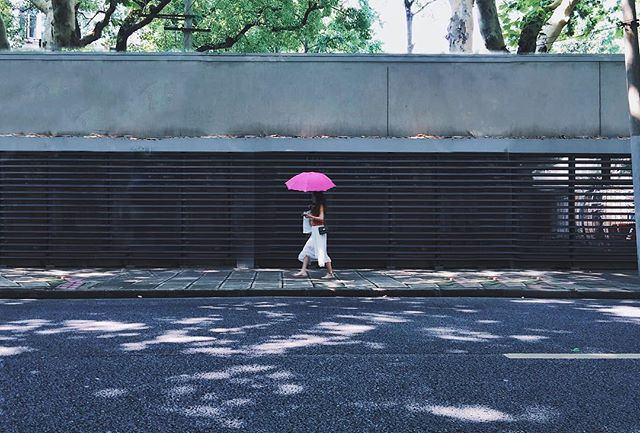 Photo: walking in her shadow, by Lawrence Wang
