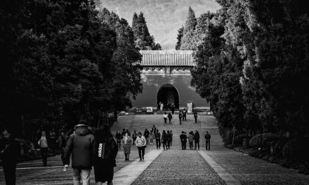 Photo: The long walk to filial piety, by Dickson Phua