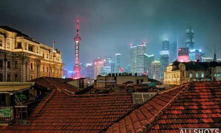 Photo: Shanghai From a Window in the Hostel, by Marek