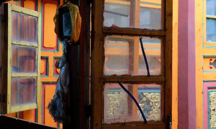 Photo: Monastery window, Western Sichuan, by Hergus1