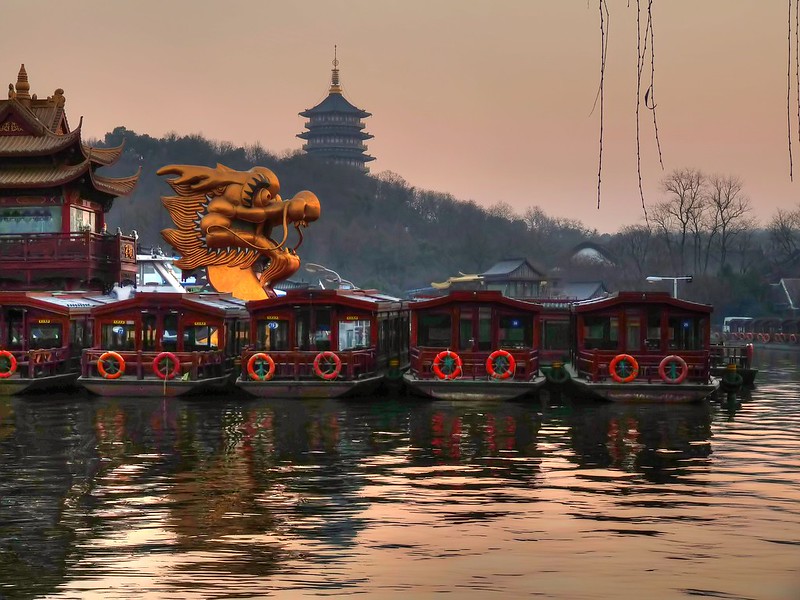Photo: Dragon at West Lake (Hangzhou), by joiseyshowaa
