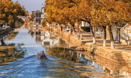 Photo: Speeding along Tongli Old Town, by Dickson Phua