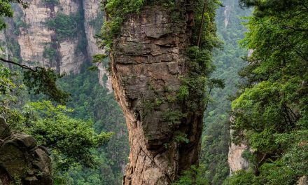 Photo: Avatar Mountains (with lone peak), by Mark Chivers