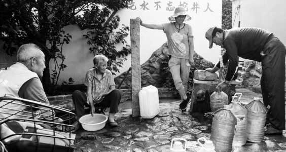 Photo: At the well, by Gauthier DELECROIX