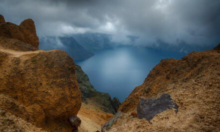Photo: Crater Lake of Changbai Mountain, by Joe Jiang