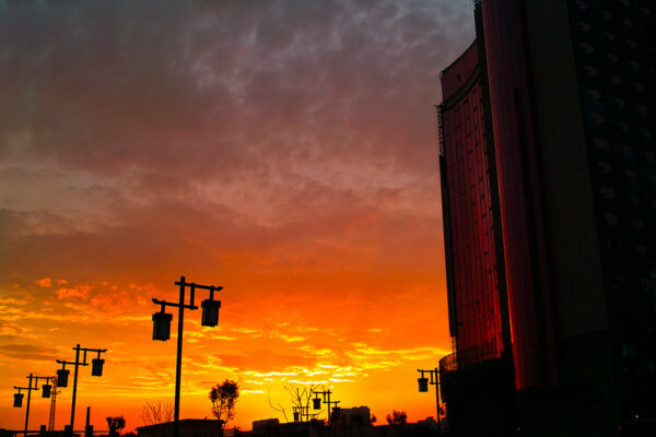Photo: Datong’s sunset, by llee_wu