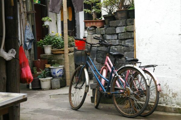 Photo: His & her bikes, by Sabrina & Brad