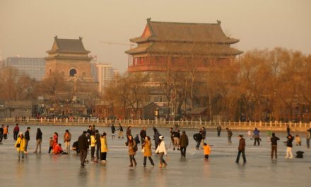 Photo: Skating [Shichahai, Beijing], by b cheng