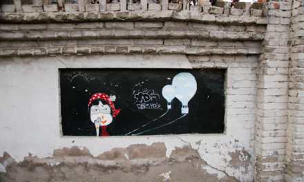 Photo: Street art, Beijing, by Mitch Altman