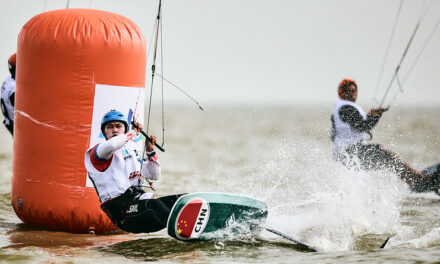 Photo: Untitled (2023 KiteFoil World Series China, in Zhuhai, Guangdong), by International Kiteboarding Association
